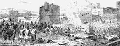 Vikingaanval op een Nederlandse stad volgens Springer